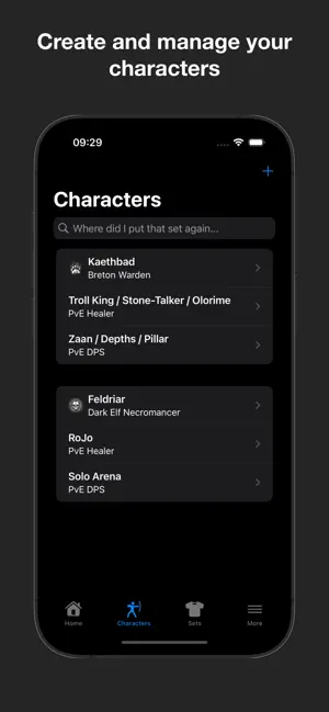 myESO screenshot 2