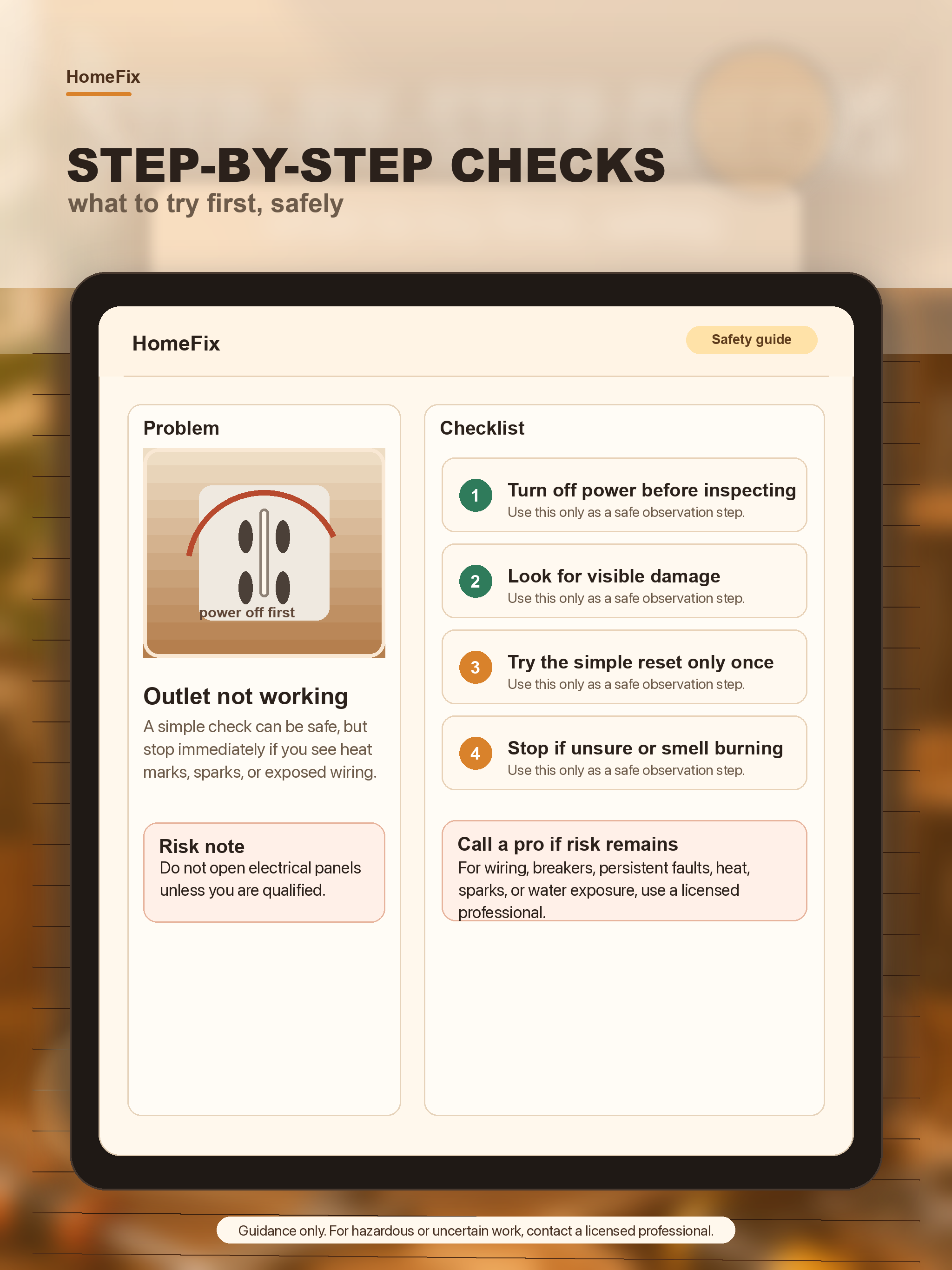 HomeFix - Appliance Repair Aid screenshot 7