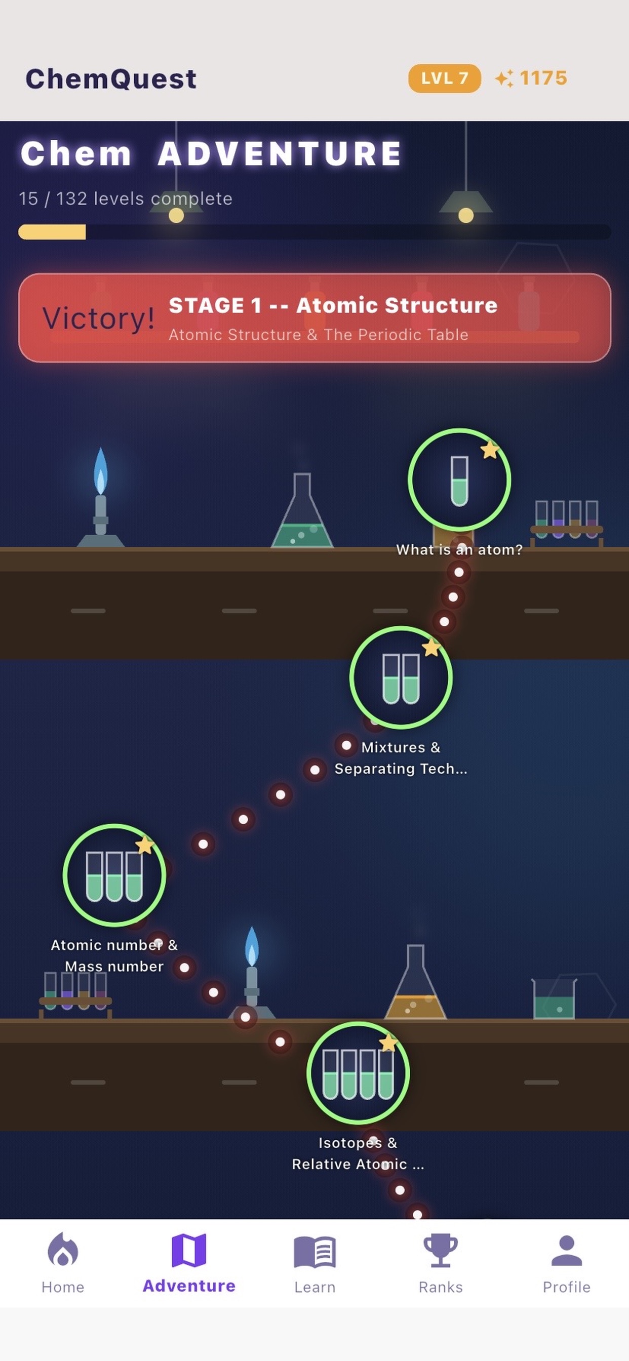 Screenshot 4 of ChemQuest: GCSE Chemistry