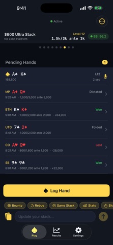 PokerStackTrackerPro Screenshot 1 of 8
