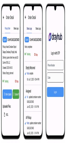 Drayhub Driver screenshot