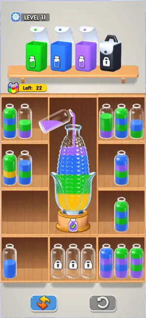 Shelf Bottle Sort screenshot 1