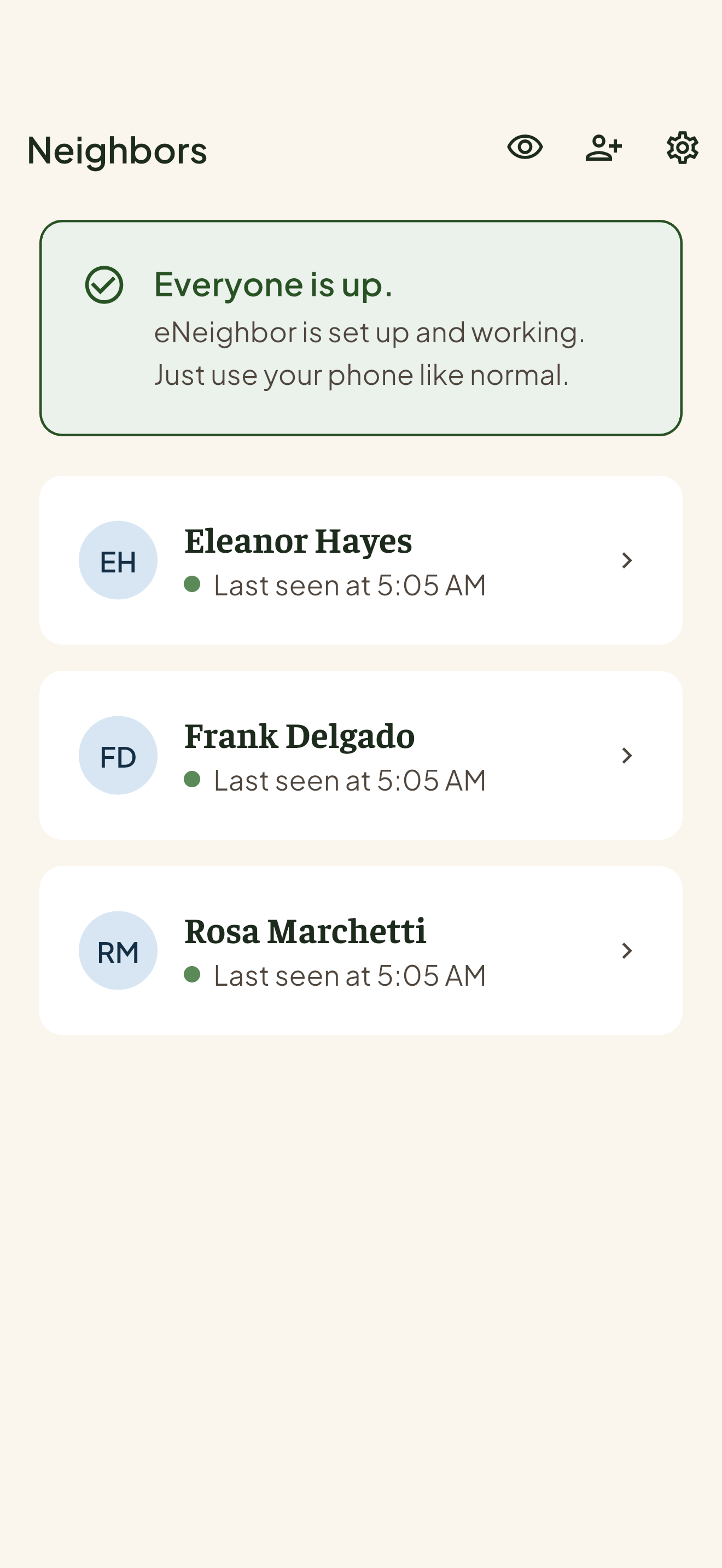 eNeighbor screenshot 3