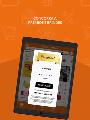 Mercado Vitória iPad screenshot