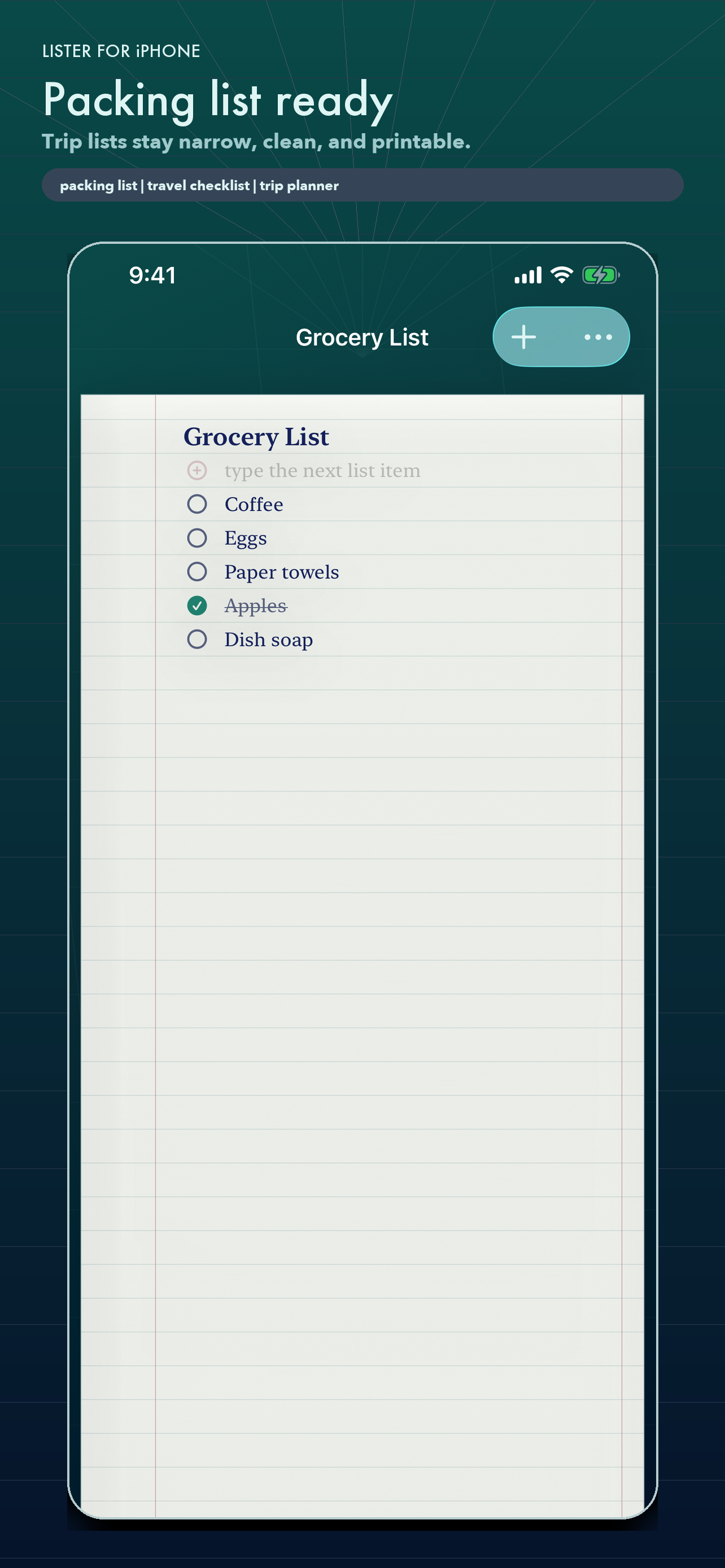 Lister: Write & Draft Notes screenshot 9