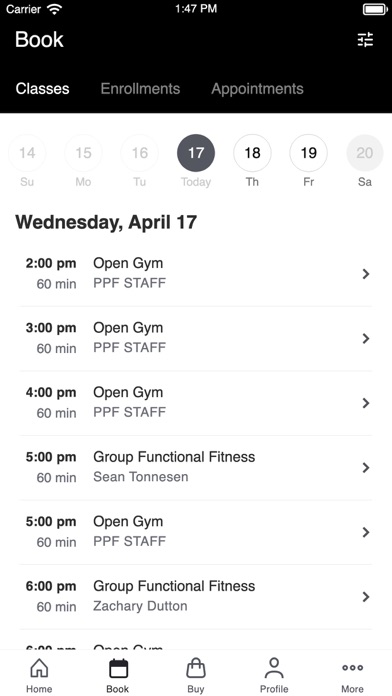 Philly Personal Fitness Screenshot
