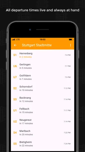 VVS Live Timetable screenshot 1