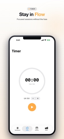 SunTracker UV Vitamin D iPhone screenshot