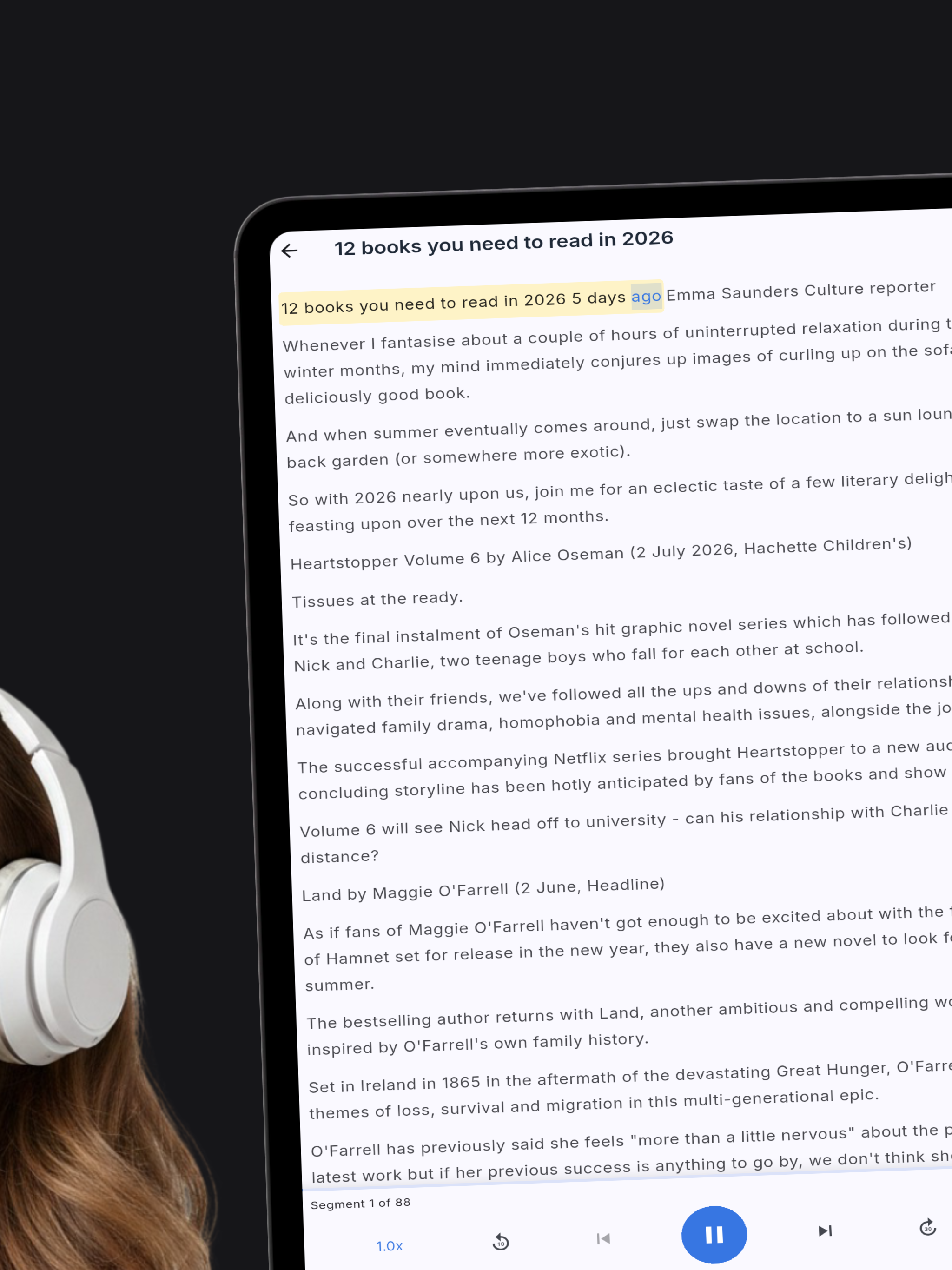 Text to Speech - MonReader