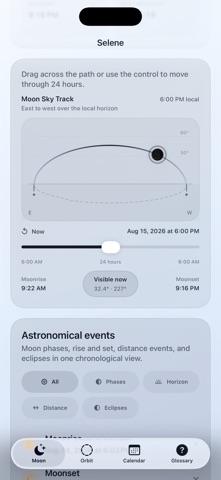 Selene Moon Calendar Screenshot 5 of 10