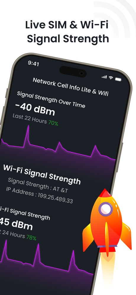 Network Cell Info Lite & Wifi screenshot 2