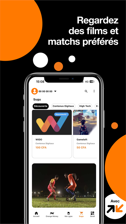 #8. Orange Max it – Mali (iOS) بواسطة: Orange Mali