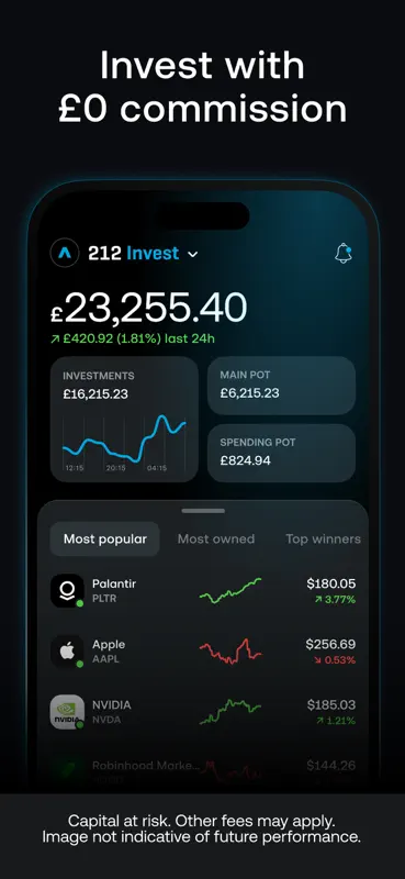 Trading 212 screenshot 1 of 7