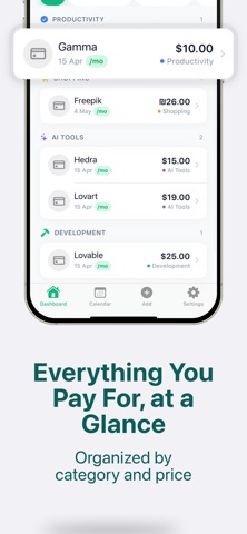 SubRadar: Subscription Manager Screenshot 5 of 7