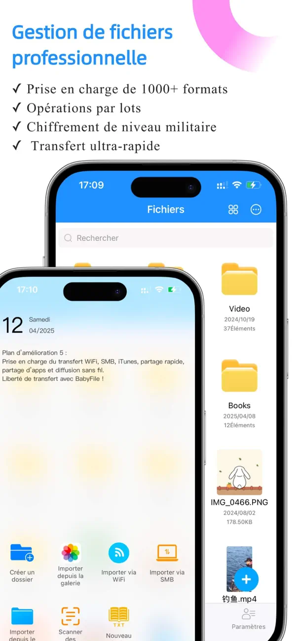 Screenshot #1 pour BabyFile - Gestionnaire AI
