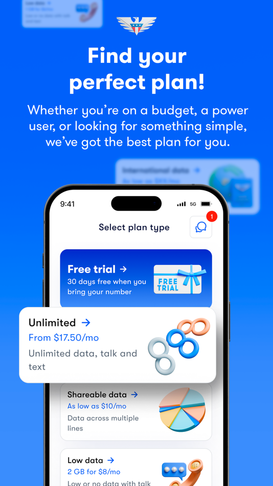 #2. US Mobile (iOS) 由: US Mobile