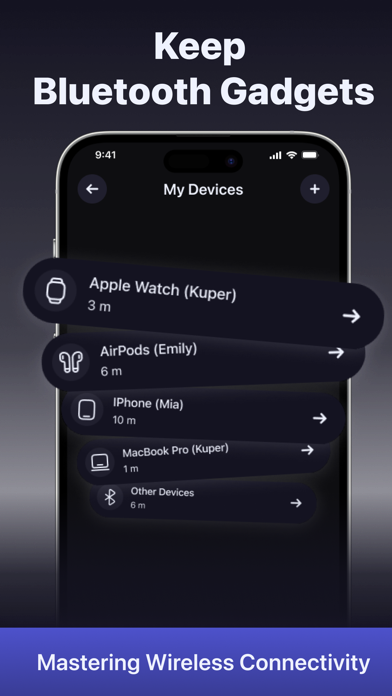 Bluetooth Finder. Lost Scanner Screenshot