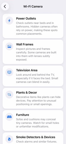 Device Wifi Bluetooth Tracker iPhone screenshot