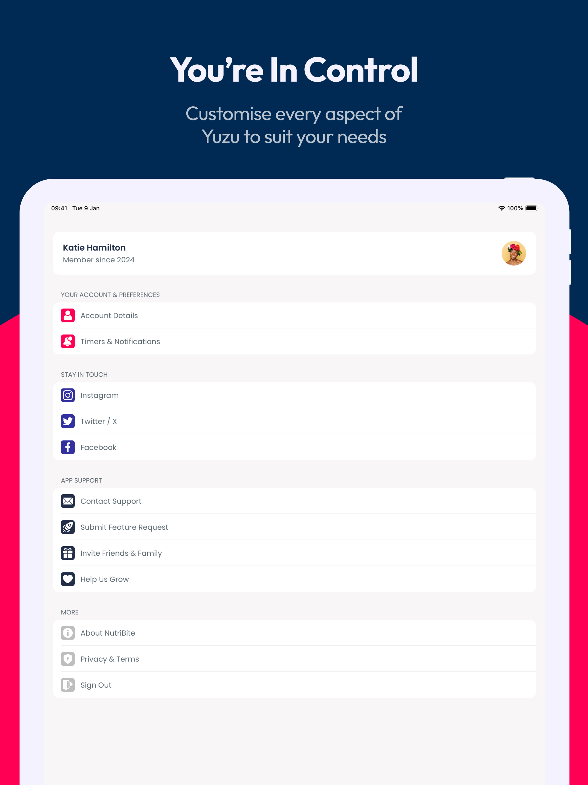 Yuzu: Healthy Recipes App screenshot 17