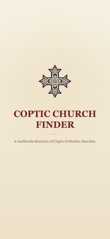 Coptic Church Finder screenshot