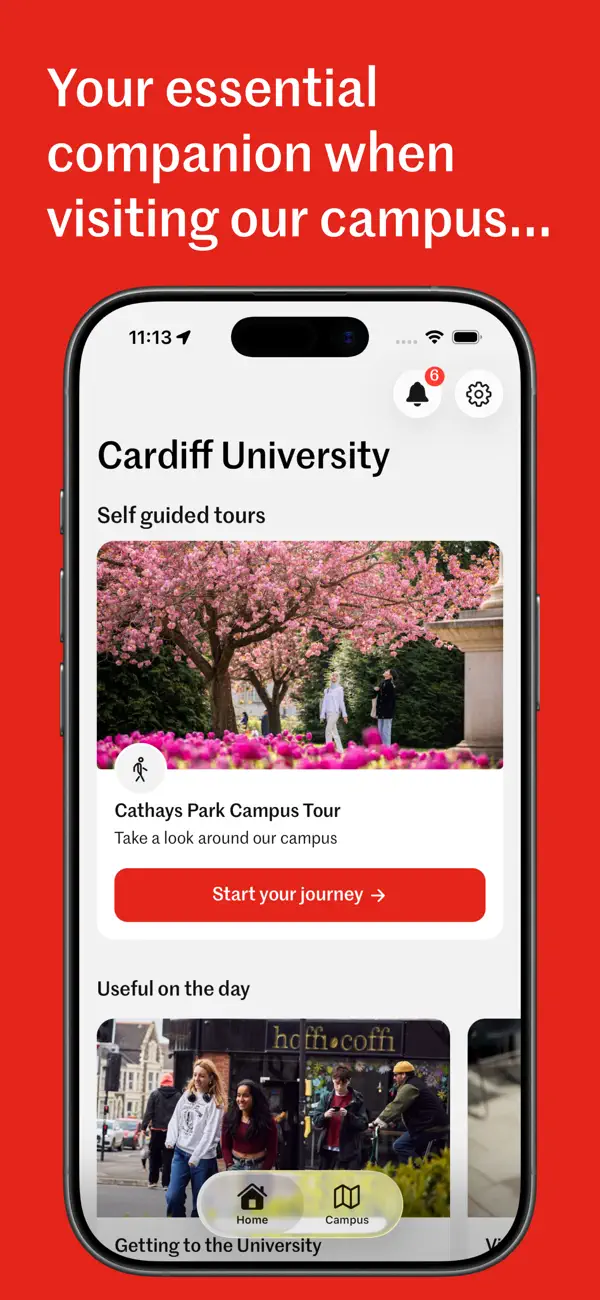 Screenshot #1 pour Visit Cardiff University