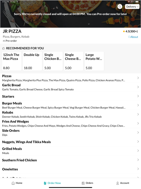 Screenshot #6 pour JR PIZZA ROCHDALE