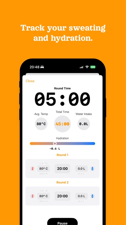 Sauna Journal screenshot-3