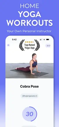 Simply Yoga - Home Workouts: Screenshot 1 von 5