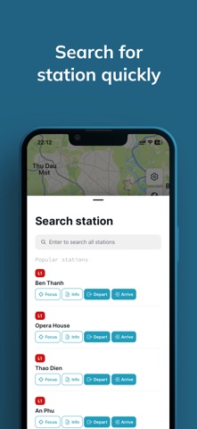 Ho Chi Minh Metro screenshot