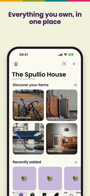 Spullio: AI Home Inventory screenshot 1