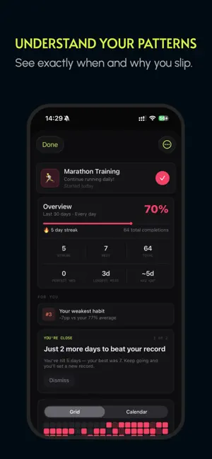 HabiTool - Daily Habit Tracker screenshot 2