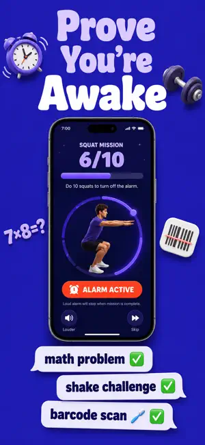 WAKEFORCE: Alarm Clock & Sleep screenshot 3