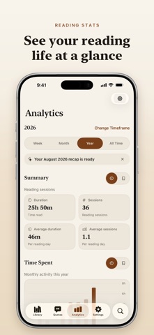 Almond - Book Tracker Screenshot 5 of 7