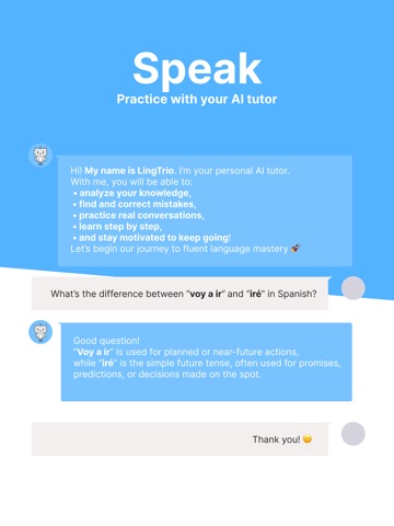 LingTrio - Learn Languages iPad screenshot