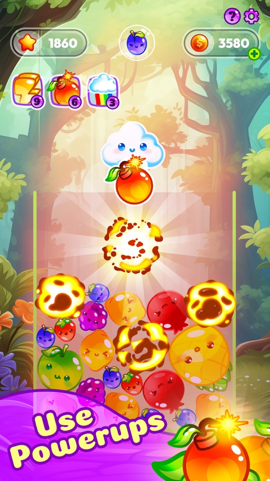#2. Blueberry Splash (iOS) 由: Kenway Labs