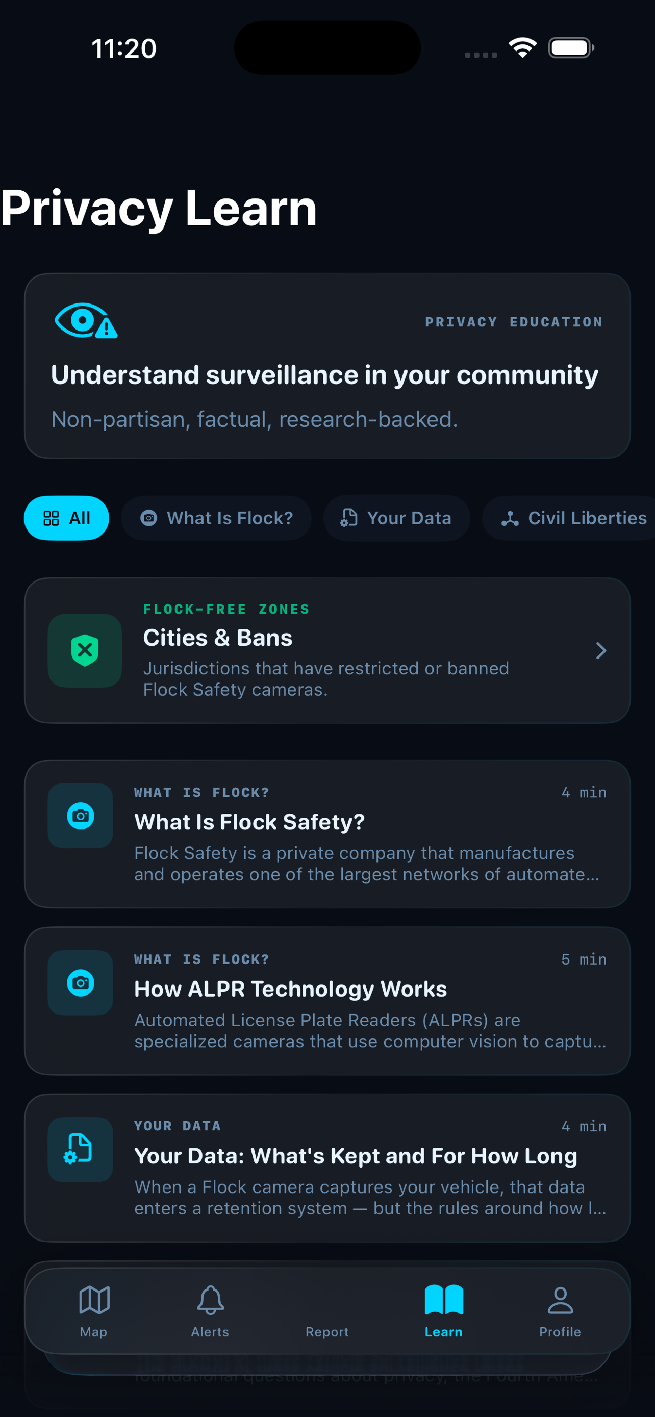 Flock Alert screenshot 3