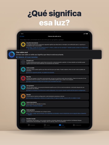 Comandos de voz para Alexa iPad screenshot 5