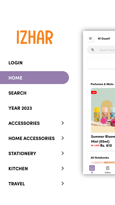 Izhar Shop Screenshot