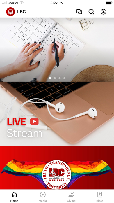 Love Broke The Chains iPhone screenshot 1 - Education app