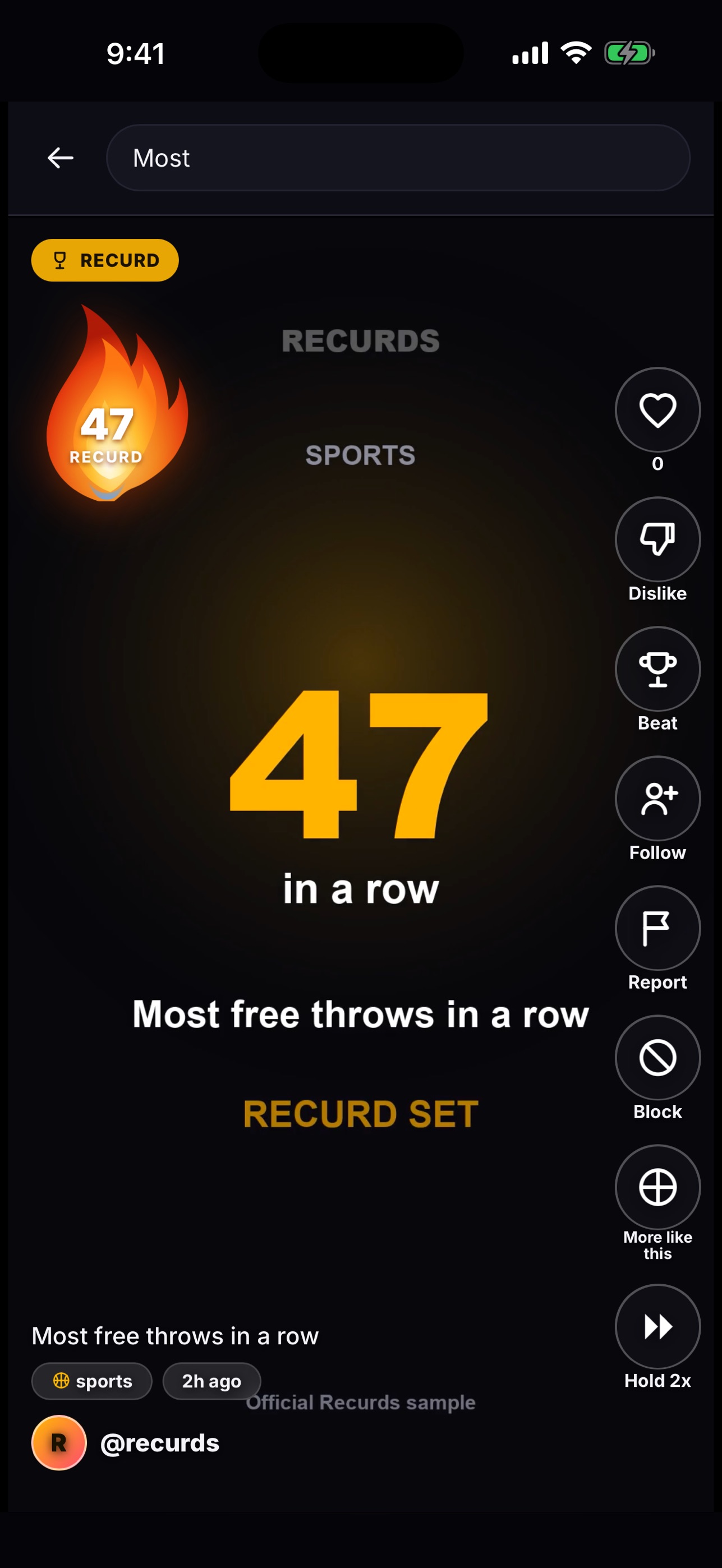 Screenshot 3 of Recurds