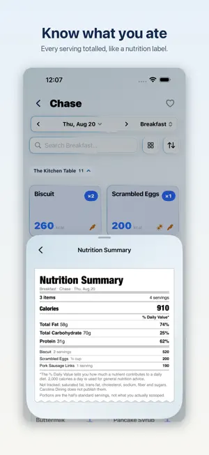 Eat UNC screenshot 3