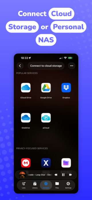 Evermusic: Cloud Music Player Screenshot 6 of 10