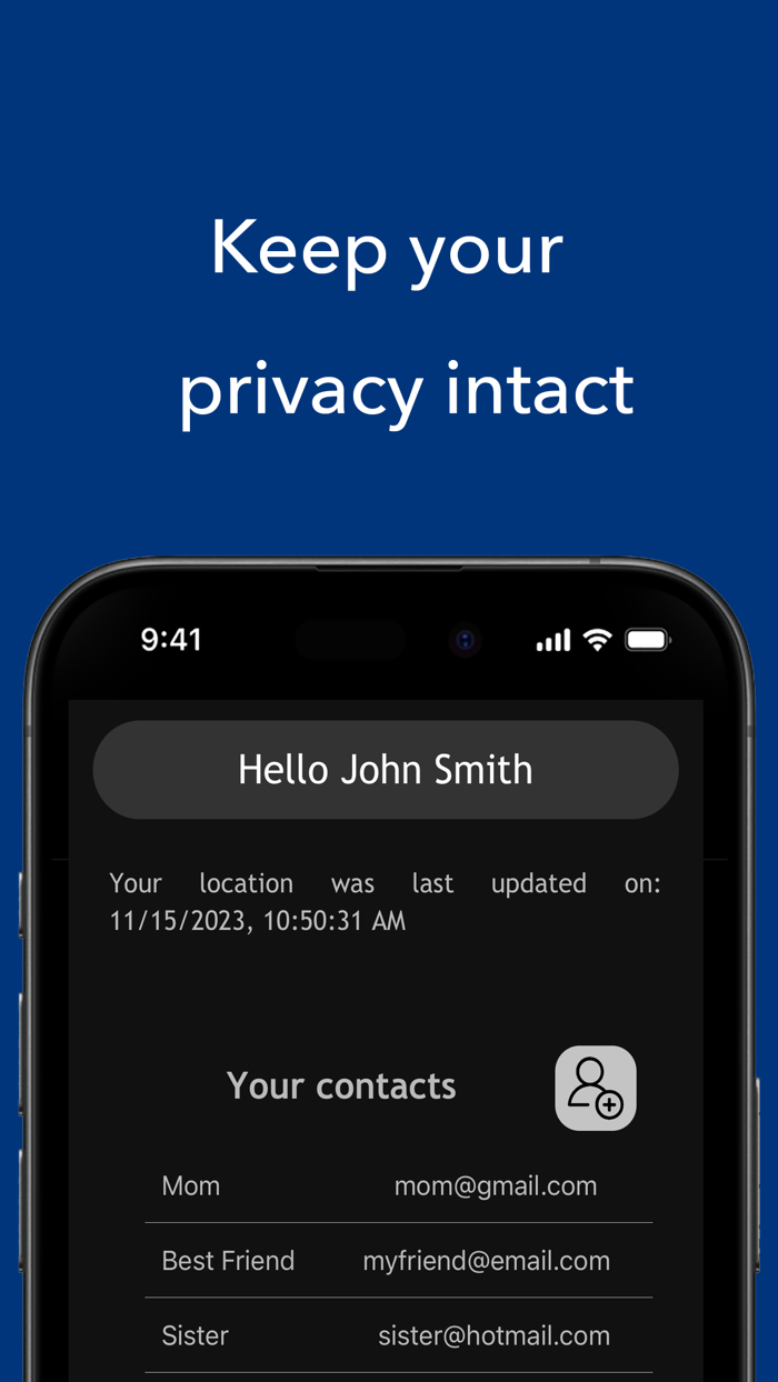 Taken - Share my location