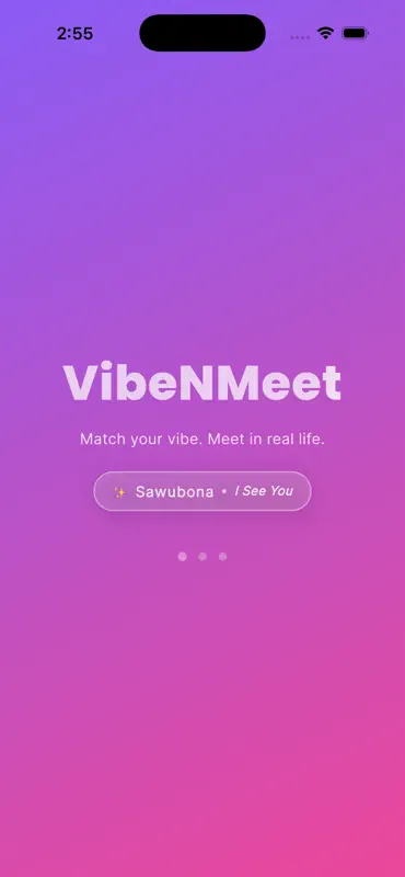 VibeNMeet screenshot 1 of 4