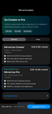 MirrorLive – LAN IP Camera Screenshot 3 of 3