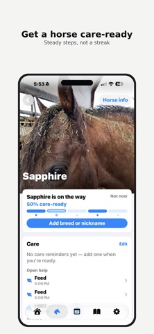 Giddy Up- Equine Manager Screenshot 4 of 6