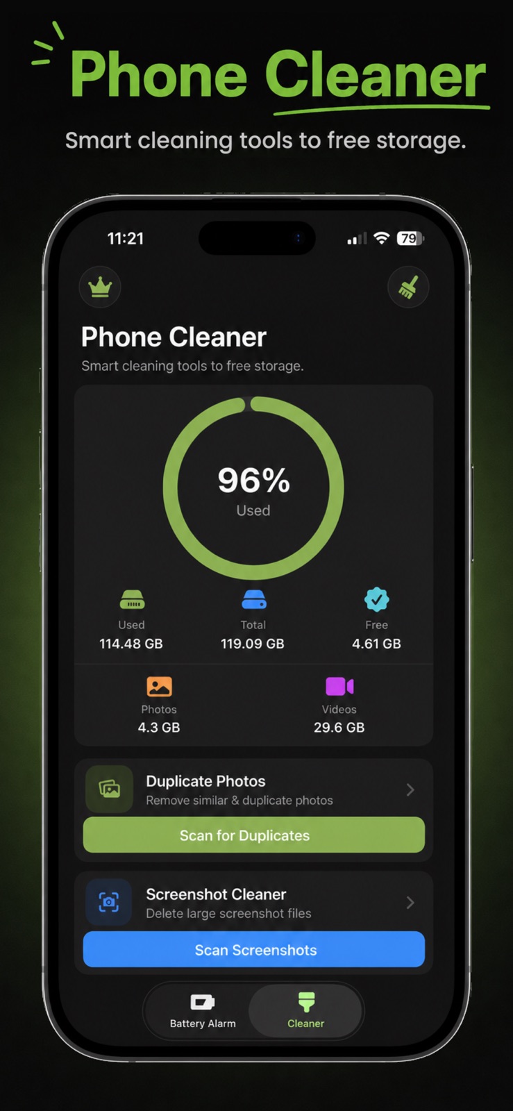 Battery Health - Charge Alarm iphone screenshot 3