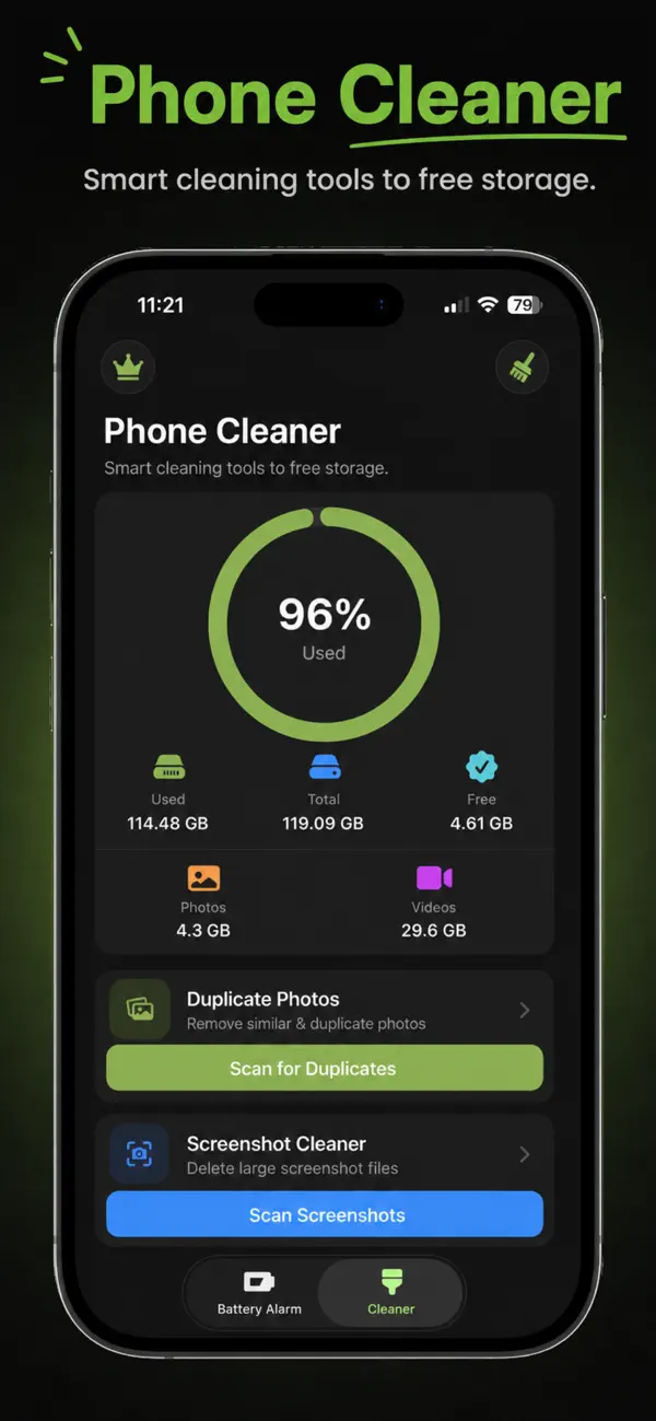 Screenshot #3 pour Battery Health - Charge Alarm
