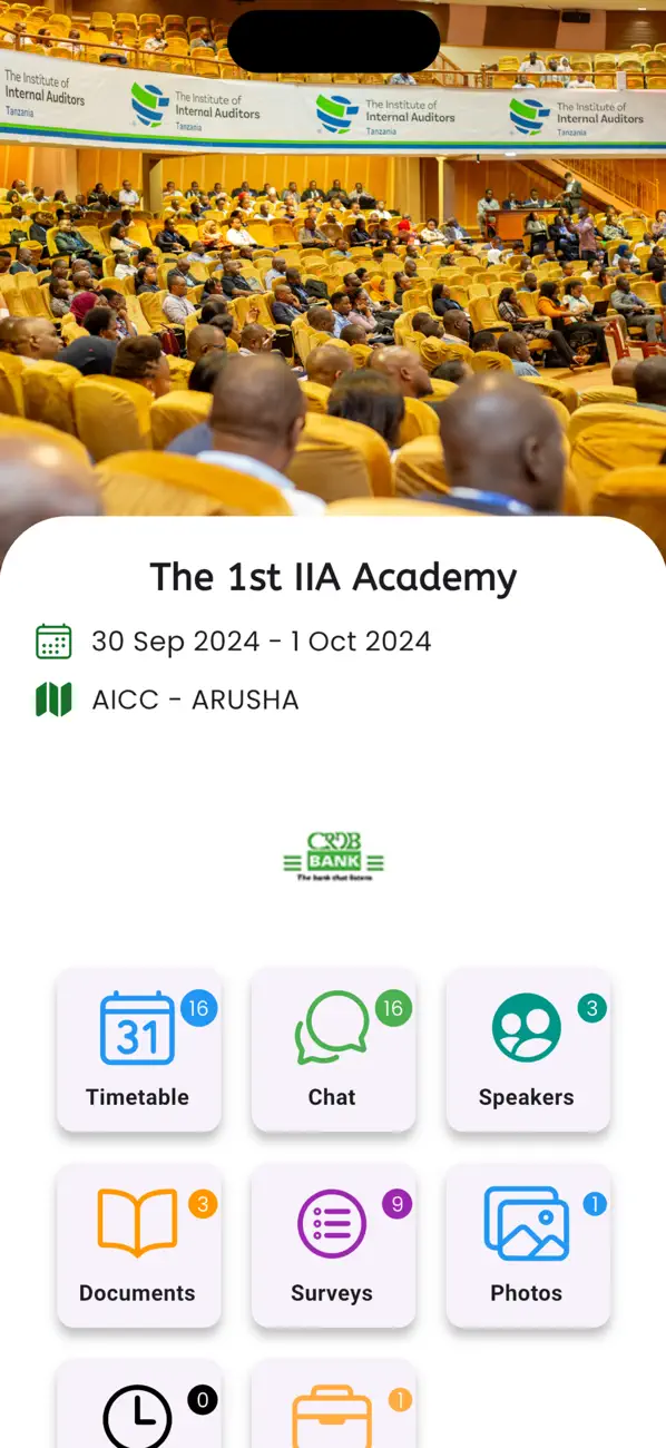 Screenshot #2 pour IIA Events Tz