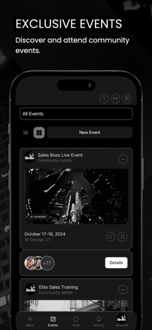 Sales boss community screenshot